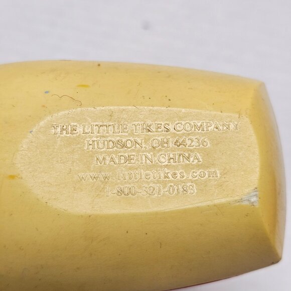 Vintage Mini Little Tikes Dollhouse Red Boat Green Tractor Doll House Furniture - Picture 4 of 11